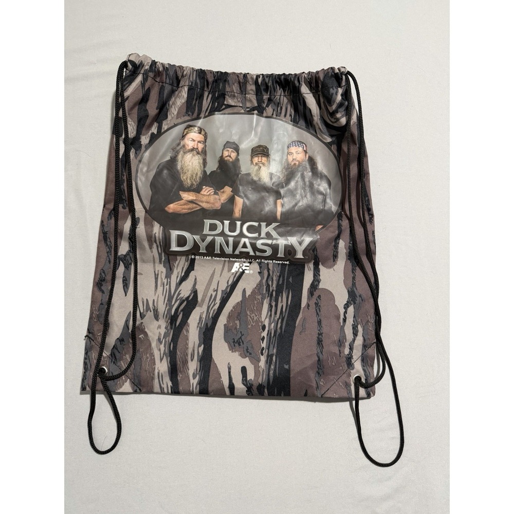 Duck Dynasty drawstring backpack bag 2013 A&E fan gear‎